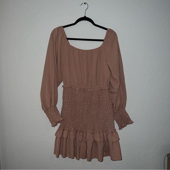 Vici Dresses & Skirts - Vici Smock Mauve Dress